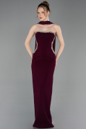 Purple Long Evening Dress ABU6020