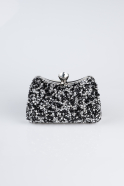 Black-Silver Night Bag SH828