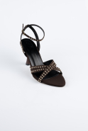 Brown Stony Evening Shoe AB2118