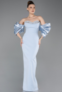 Long Light Blue Evening Dress ABU6204