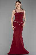 Long Burgundy Evening Dress ABU6231