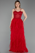 Long Red Evening Dress ABU6245