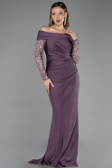 Long Lavender Evening Dress ABU6273