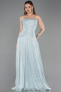 Long Mint Chiffon Evening Dress ABU6277