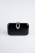 Black Skin Evening Bag MN670