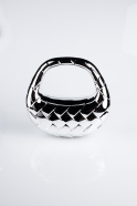 Silver Metal Night Bag MN903