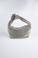 Black Stony Evening Bag MN975