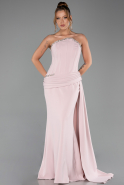 Long Powder Color Evening Dress ABU5737
