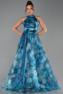 Long Oil Green Evening Dress ABU6294