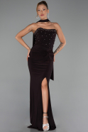 Long Brown Prom Gown ABU5564