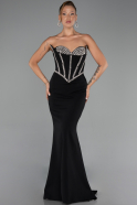 Long Black Evening Dress ABU6327