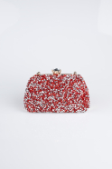 Red Satin Night Bag SH849