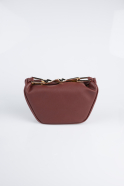 Burgundy Leather Night Bag KC476