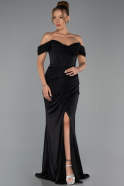 Long Black Prom Gown ABU6341