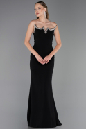 Long Black Evening Dress ABU6366