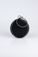 Black Satin Night Bag SH841