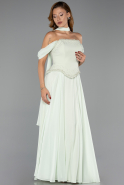 Long Mint Chiffon Evening Dress ABU6400
