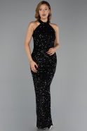 Long Black Evening Dress ABU6404