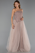 Long Mink Evening Dress ABU6412