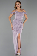 Long Lavender Prom Gown ABU5925