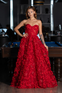 Long Red Evening Dress ABU6408