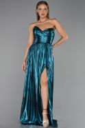 Long Oil Green Prom Gown ABU6196