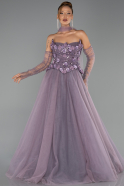 Long Lavender Evening Dress ABU6523