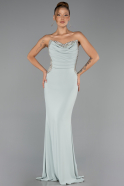 Long Mint Mermaid Prom Dress ABU6505