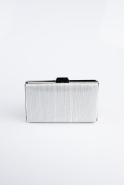 Silver Laser Cut Night Bag SH801