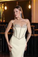 Long Yellow Evening Dress ABU6327