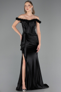 Long Black Evening Dress ABU6565