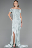 Long Mint Chiffon Evening Dress ABU6581