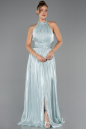 Long Mint Chiffon Prom Gown ABU6594