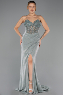 Long Mint Evening Dress ABU6599