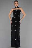 Long Black Evening Dress ABU6601
