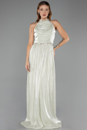 Long Mint Chiffon Prom Gown ABU6614