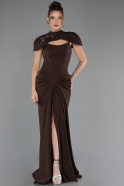 Long Brown Evening Dress ABU6645
