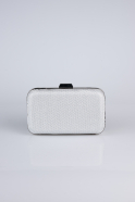 Silver Patterned Night Bag SH802