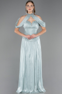 Long Mint Chiffon Evening Dress ABU6640