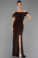 Long Brown Evening Dress ABU6696