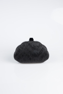 Black Laser Cut Night Bag V513