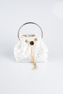 Pearl Satin Evening Bag V433