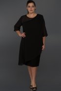 Short Black Evening Dress ABK049