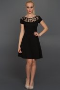 Short Black Evening Dress AR36866