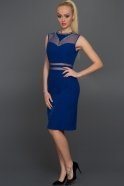 Short Sax Blue Evening Dress N98507