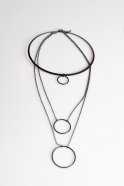 Black Necklace KS105