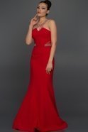 Long Red Evening Dress W6003