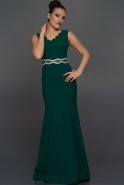 Long Emerald Green Evening Dress ABU105