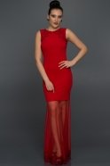 Long Red Evening Dress AR36826