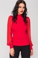 Red Blouse KR25298